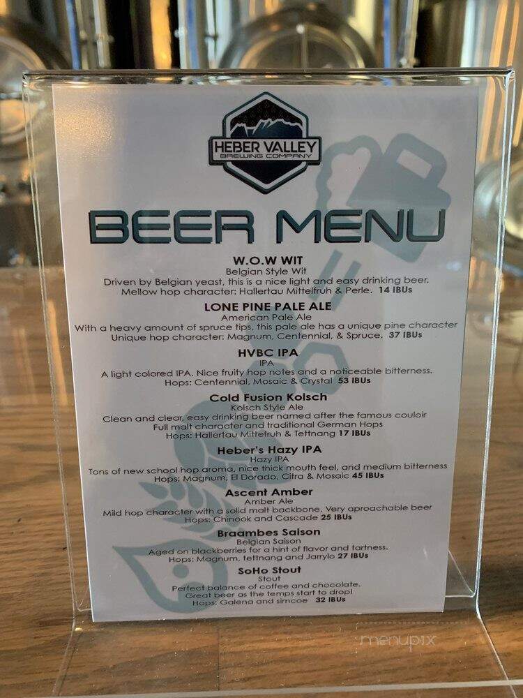 Heber Valley Brewing - Heber City, UT