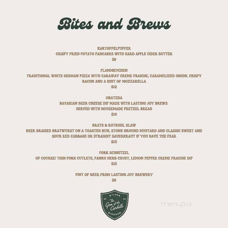 Babblers Bakery - Windham, NY menu_pic
