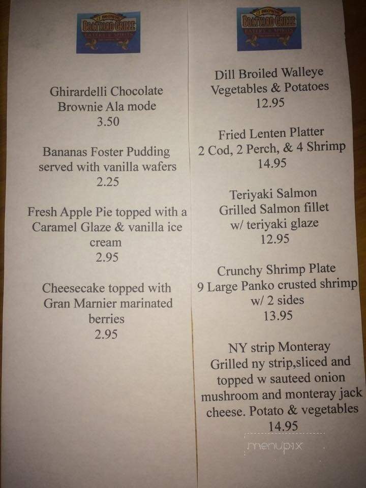 Boatyard Grill - Chesterfield, MI menu_pic