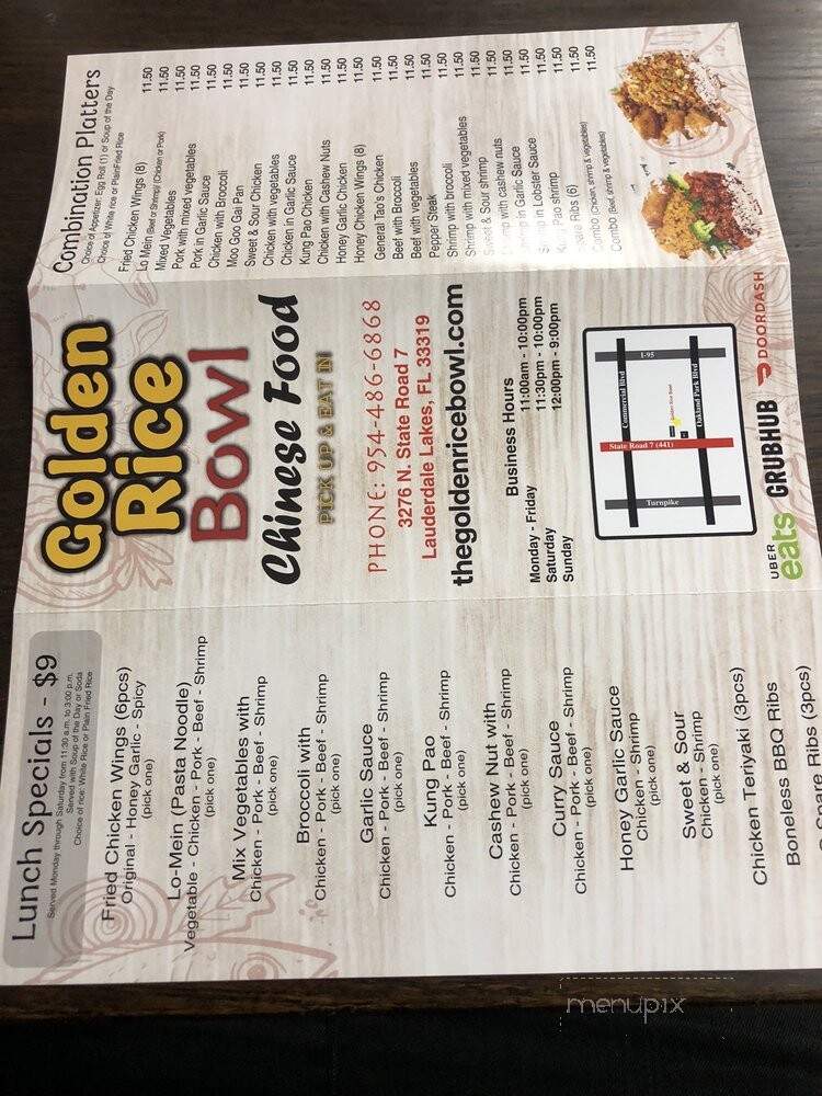 Golden Rice Bowl Chinese - Lauderdale Lakes, FL