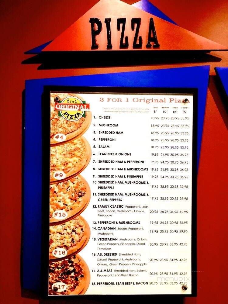 Family Pizza - Swift Current, SK menu_pic