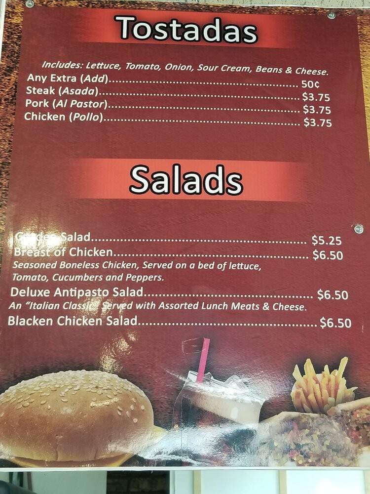 Salsa Grill - Addison, IL menu_pic