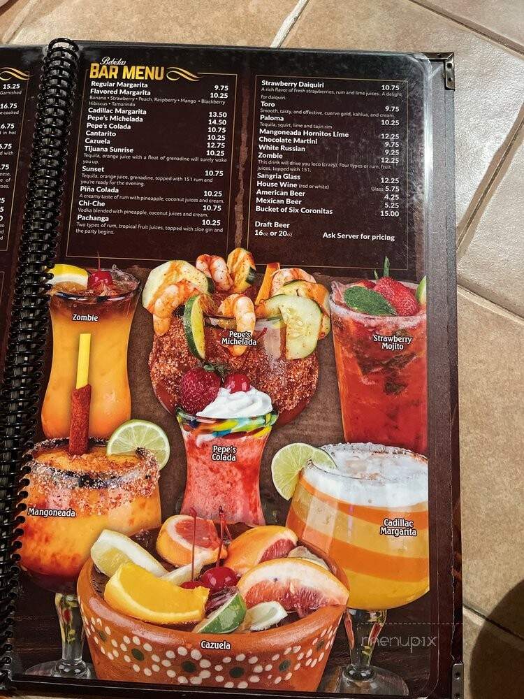 Los Pepe's - Woodland, WA menu_pic
