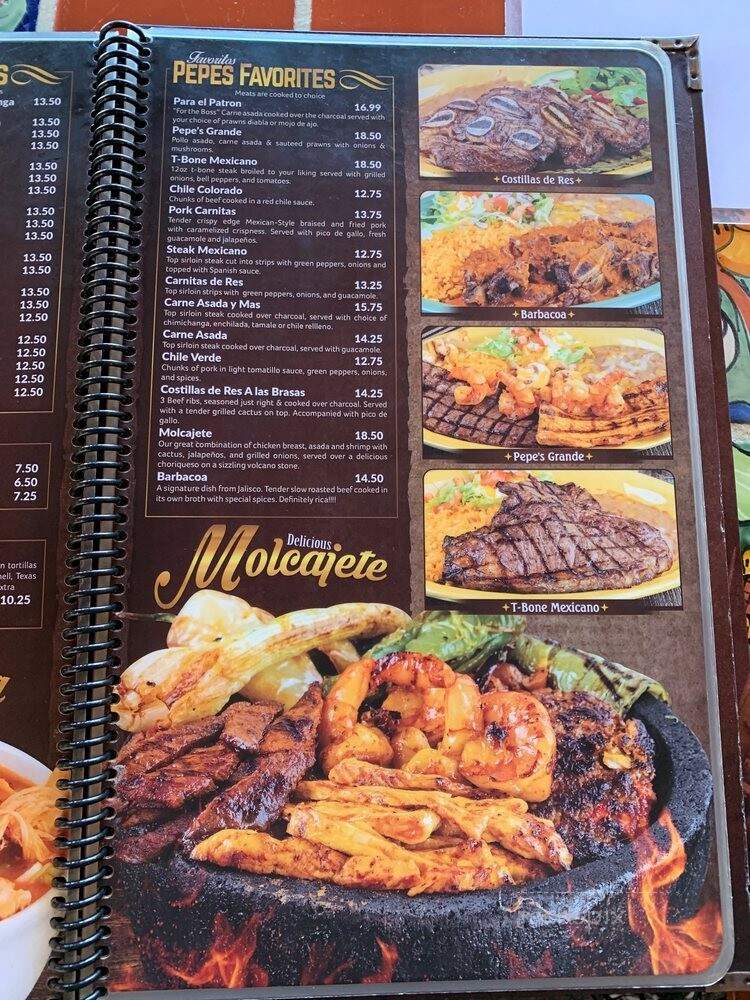 Los Pepe's - Woodland, WA menu_pic