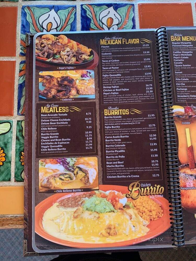 Los Pepe's - Woodland, WA menu_pic