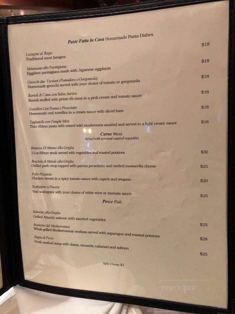 Trattoria Vittoria - Santa Barbara, CA menu_pic