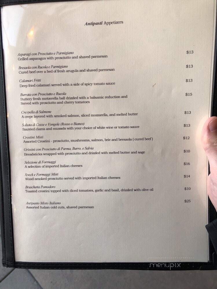 Trattoria Vittoria - Santa Barbara, CA menu_pic