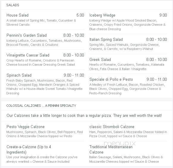 Michael's Ristorante Italiano - Moraga, CA menu_pic