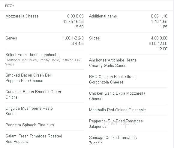 Michael's Ristorante Italiano - Moraga, CA menu_pic
