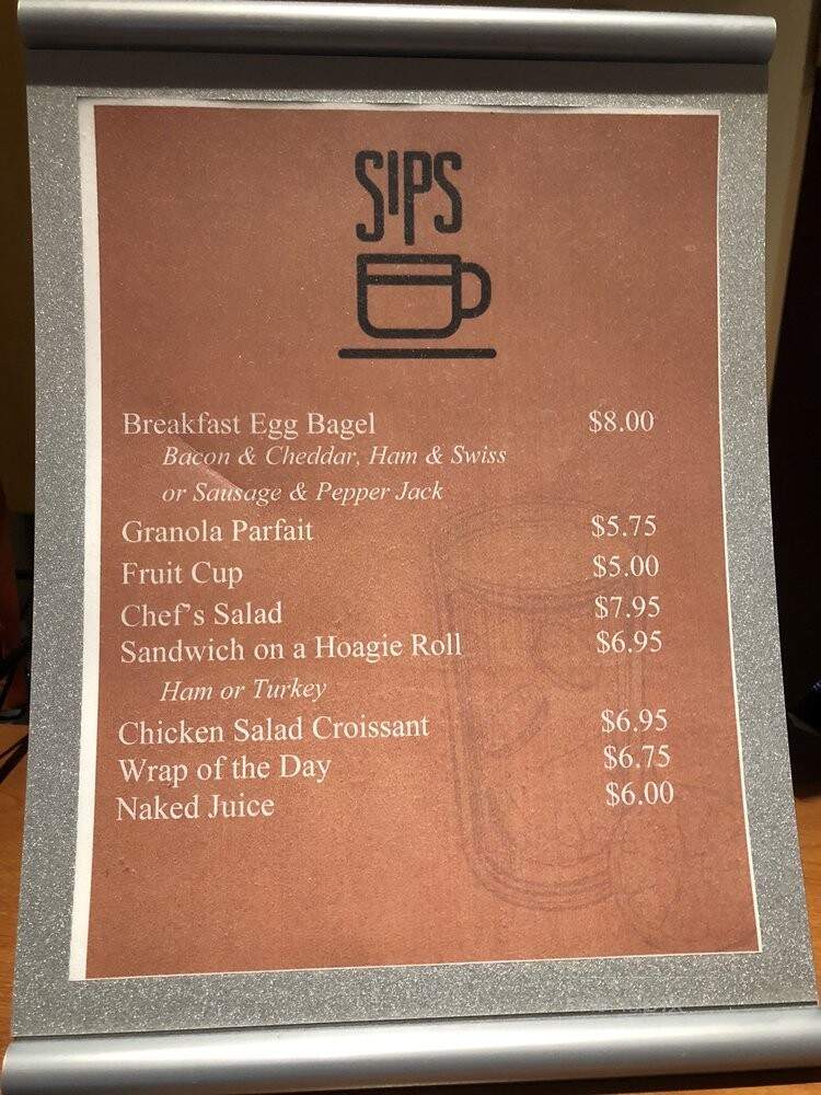 Sips Coffee and Tea - Reno, NV menu_pic