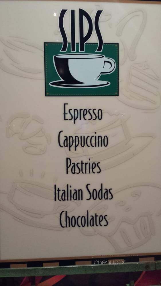 Sips Coffee and Tea - Reno, NV menu_pic