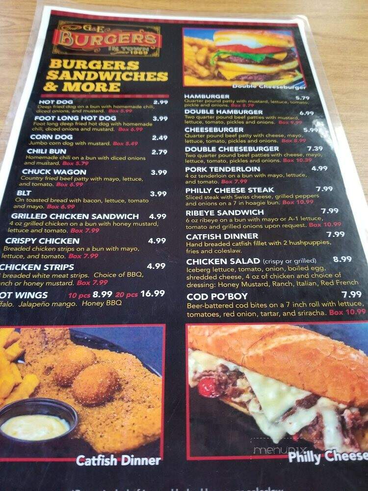 G&E Burgers - Williamsburg, KY