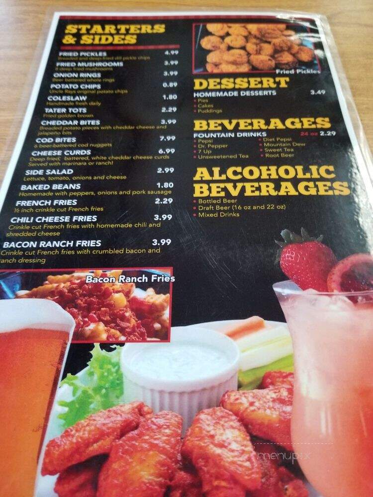 G&E Burgers - Williamsburg, KY menu_pic
