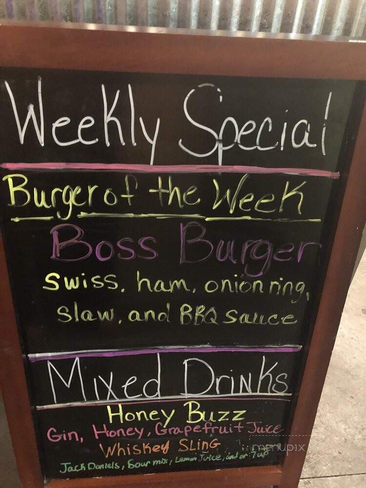 G&E Burgers - Williamsburg, KY menu_pic