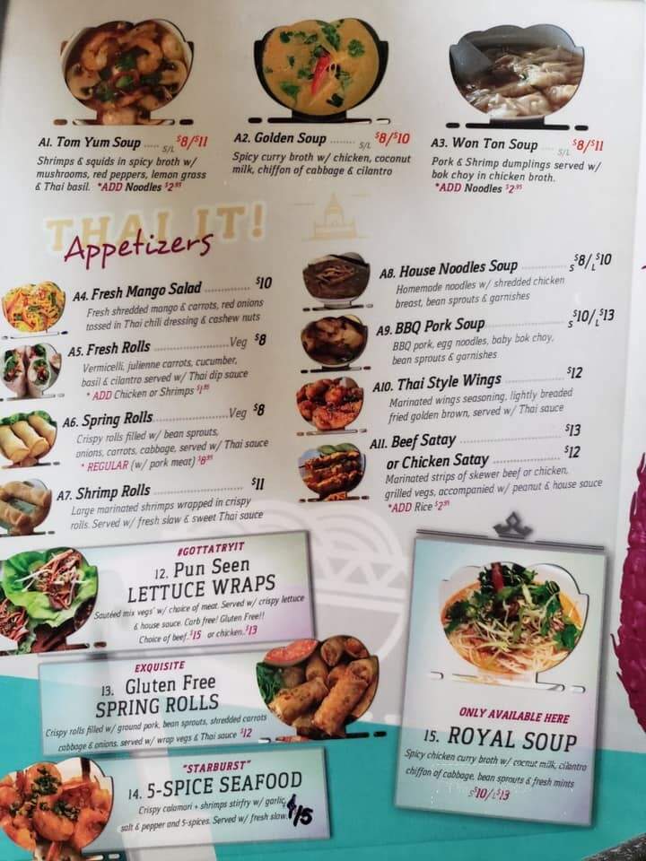 Thai Pad - Lucan, ON menu_pic