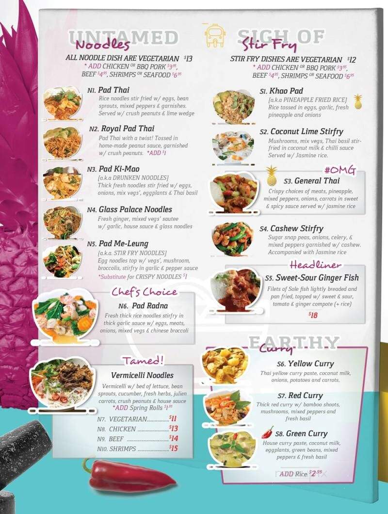 Thai Pad - Lucan, ON menu_pic