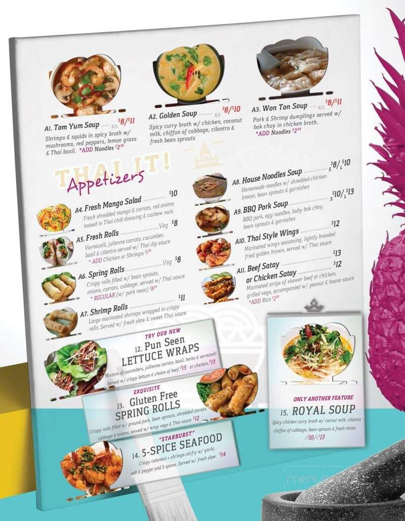Thai Pad - Lucan, ON menu_pic