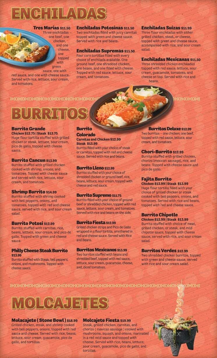 Tapatios Mexican Restaurant - Bemidji, MN menu_pic