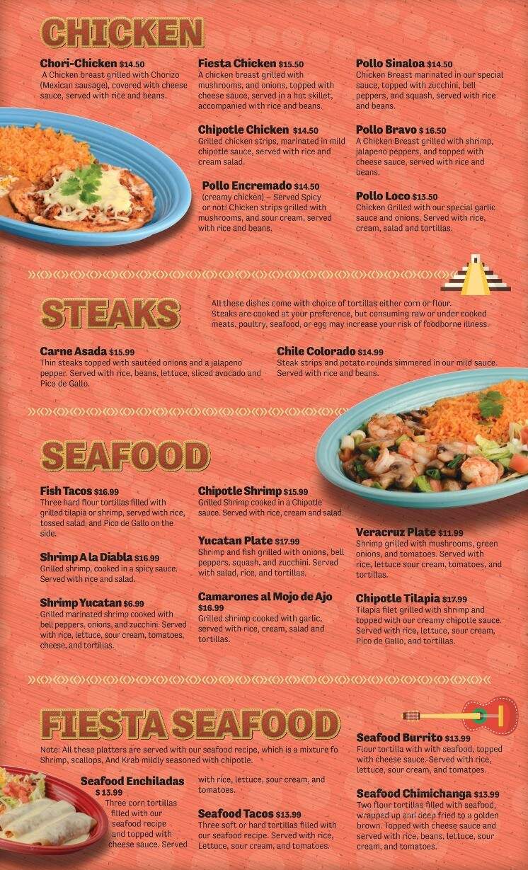Tapatios Mexican Restaurant - Bemidji, MN menu_pic