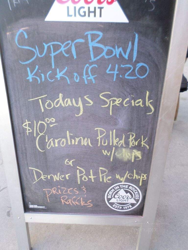 The Trap Bar and Grill - Alta, WY menu_pic
