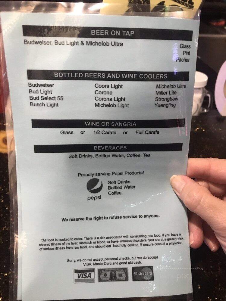 Halfshell Lounge - Fort Myers, FL menu_pic