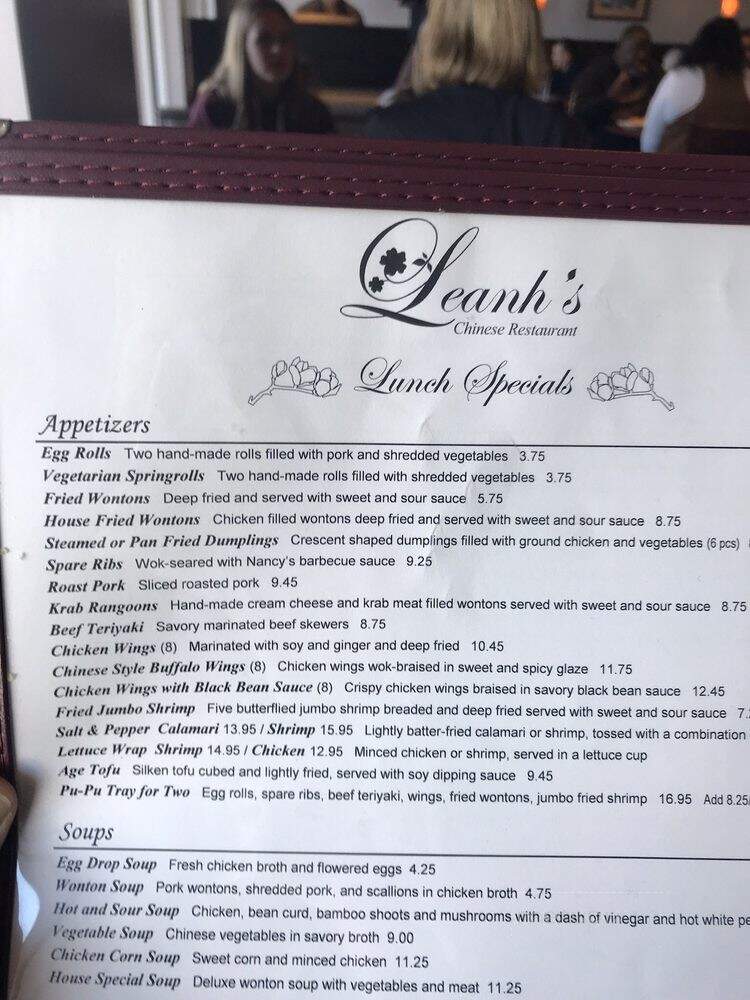Leanh's Chinese Restaurant - South Daytona, FL