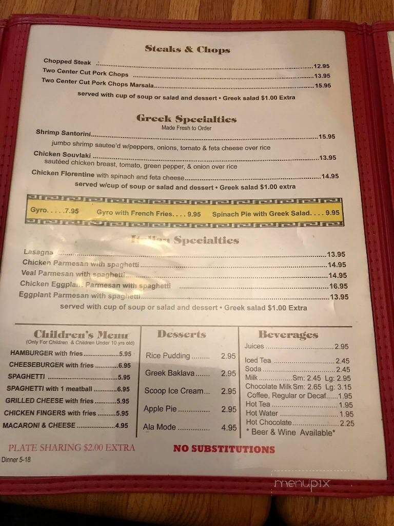 Nestor's Restaurant - Fort Myers, FL menu_pic