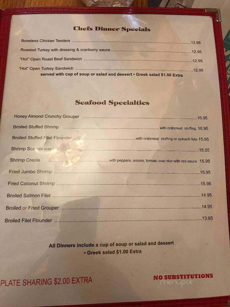 Nestor's Restaurant - Fort Myers, FL menu_pic