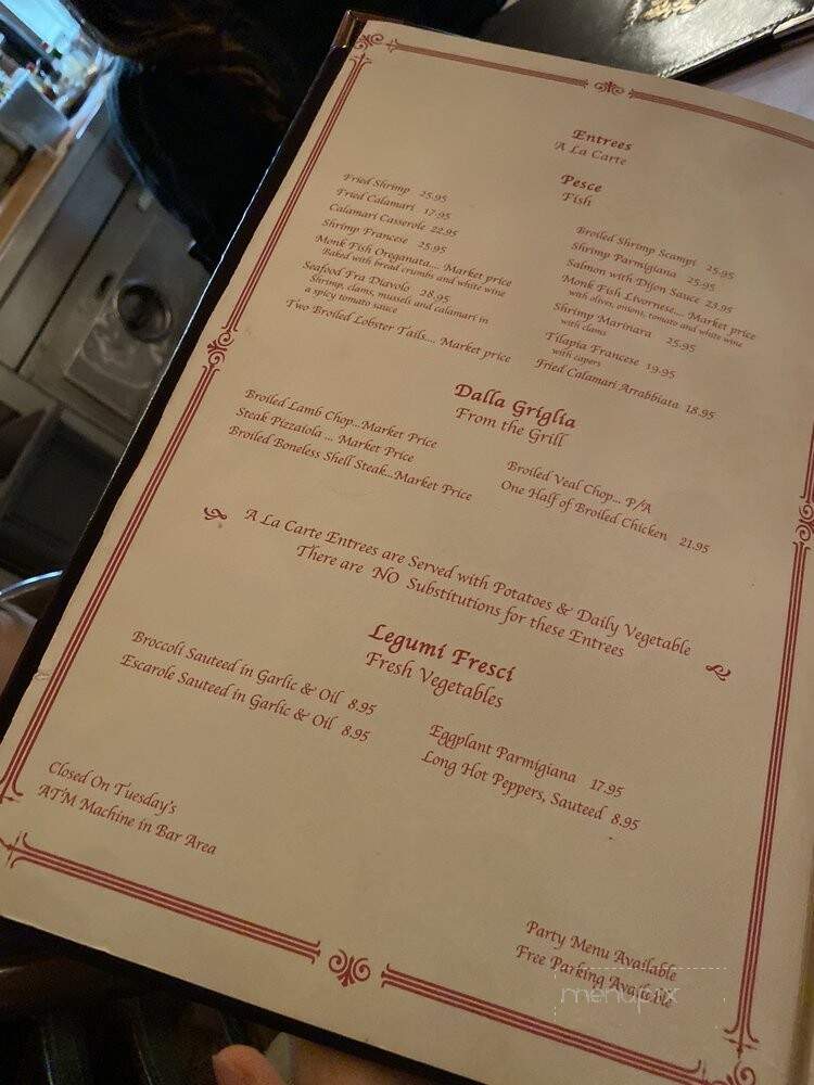 Bamonte's Restaurant - Brooklyn, NY menu_pic