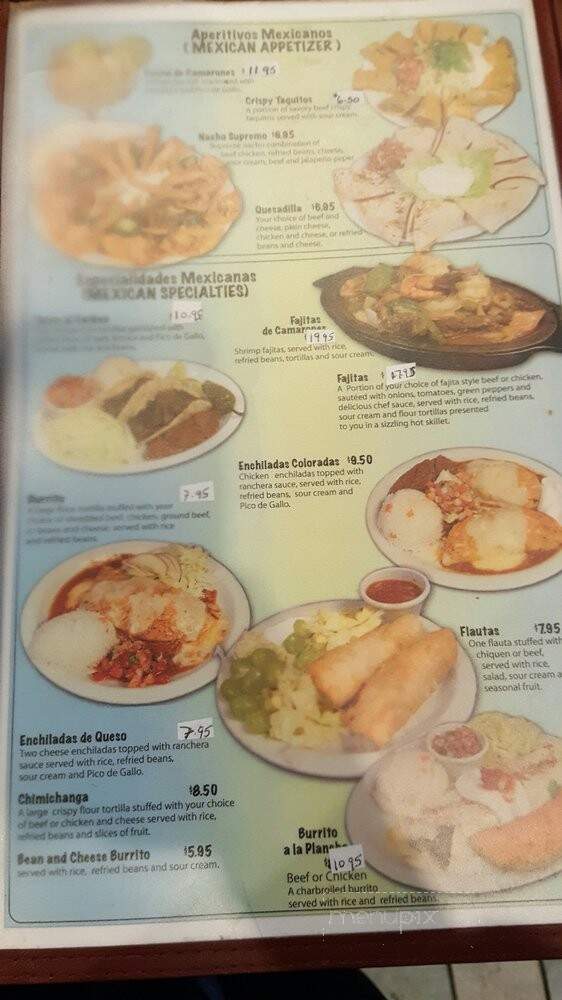 Blanca's Restaurant - Falls Church, VA menu_pic
