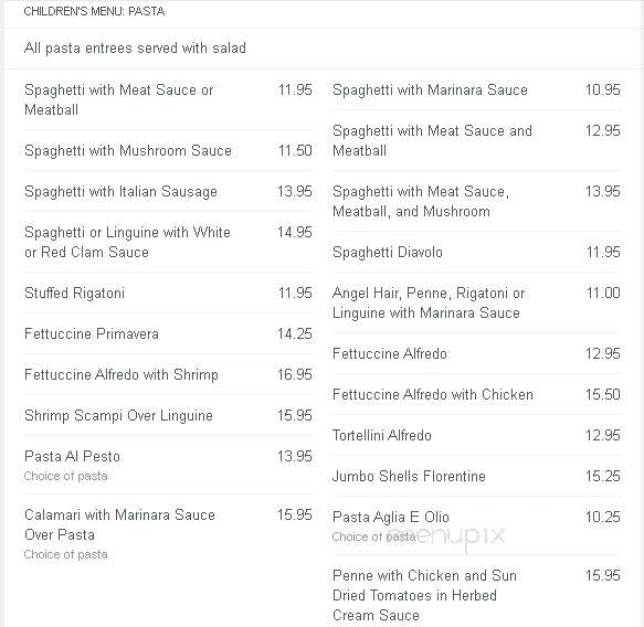 Pasquale Mira Restaurant - Beckley, WV menu_pic