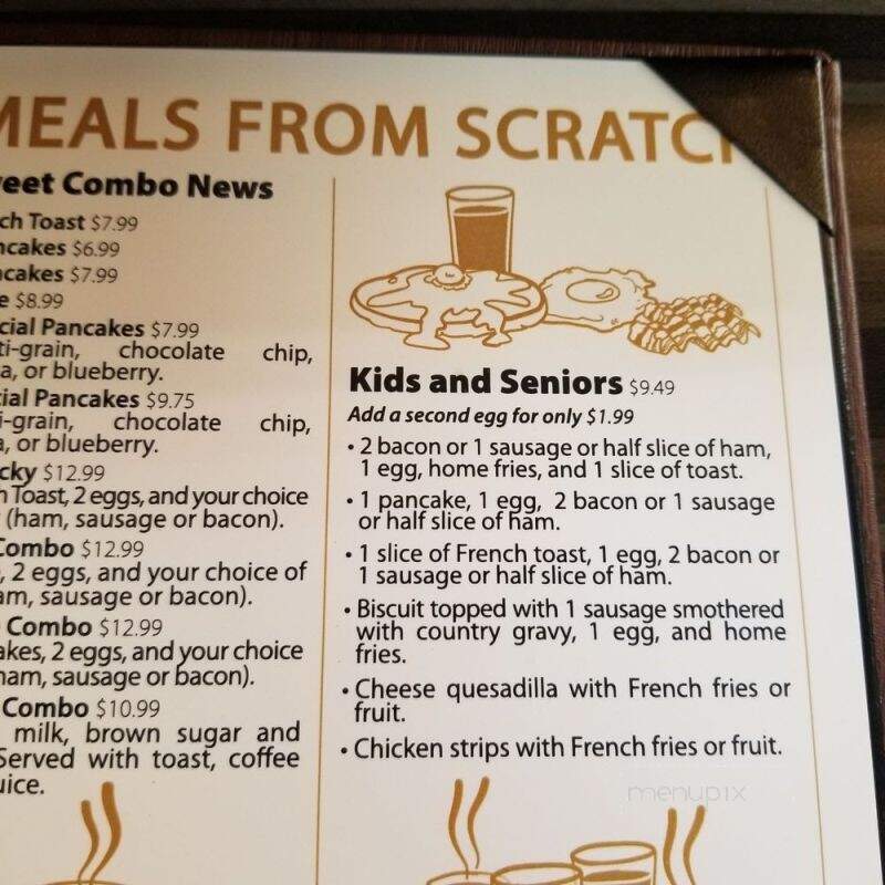 The Nook Breakfast Spot - Lomita, CA menu_pic