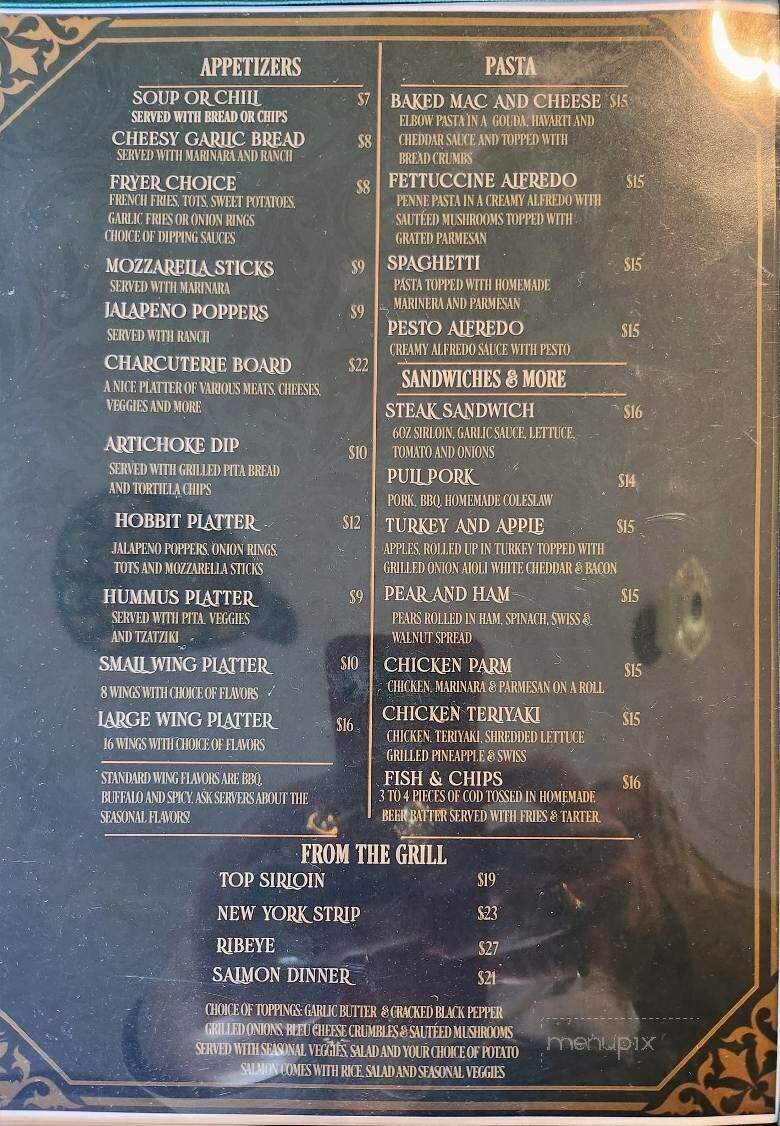 Mirkwood Public House - Arlington, WA menu_pic