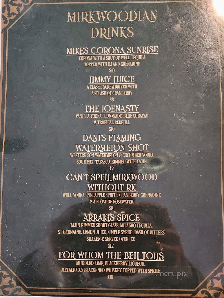 Mirkwood Public House - Arlington, WA menu_pic