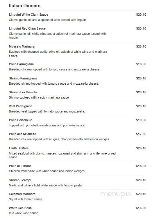 Saporito Pizza - Warwick, NY menu_pic