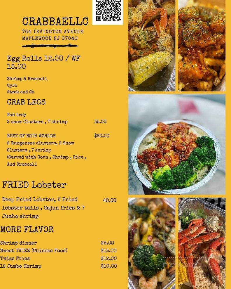 Crabbae - Maplewood, NJ menu_pic
