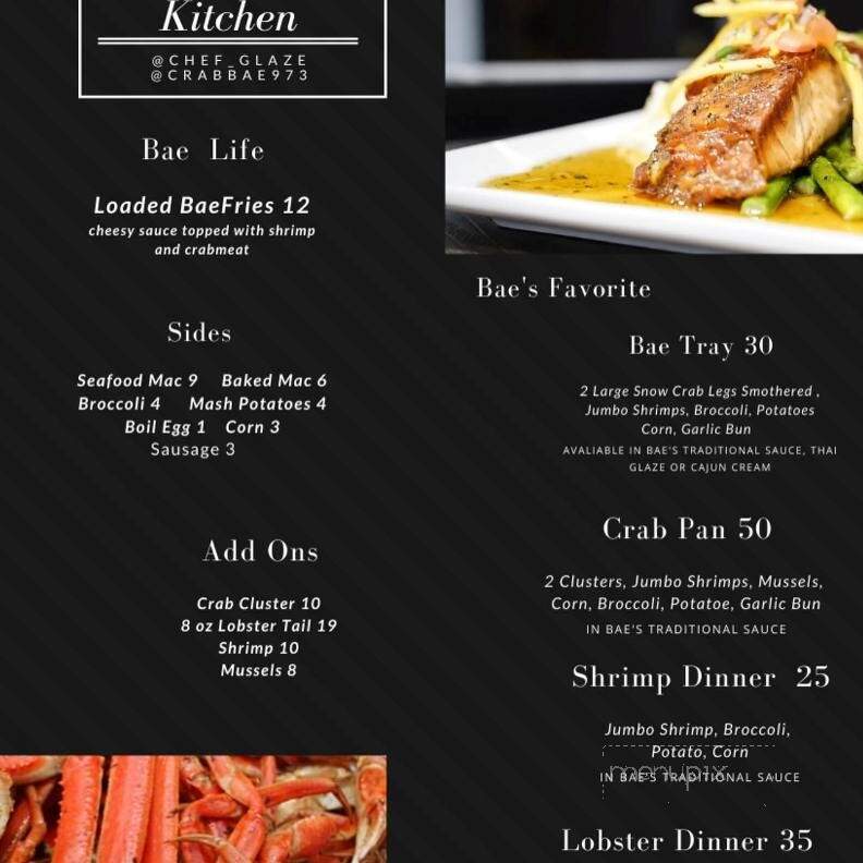 Crabbae - Maplewood, NJ menu_pic