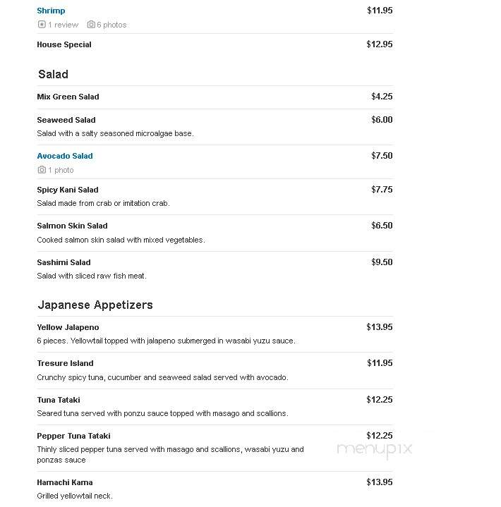 Yuan II Asian Cuisine - Dobbs Ferry, NY menu_pic