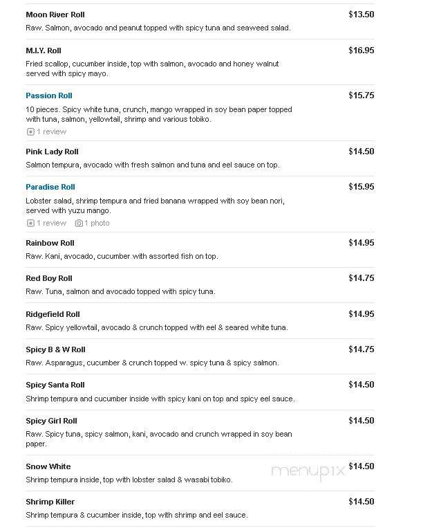 Yuan II Asian Cuisine - Dobbs Ferry, NY menu_pic