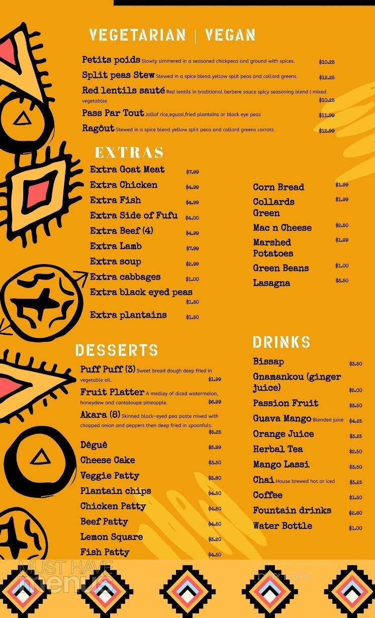 Ivoire Delice & Market - Gainesville, FL menu_pic