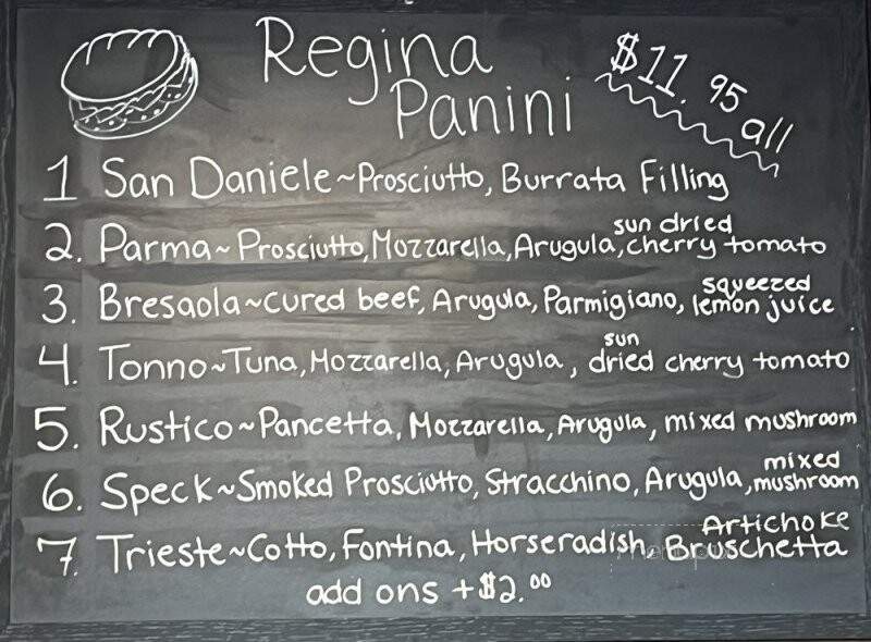 Salumeria Regina - Nutley, NJ menu_pic