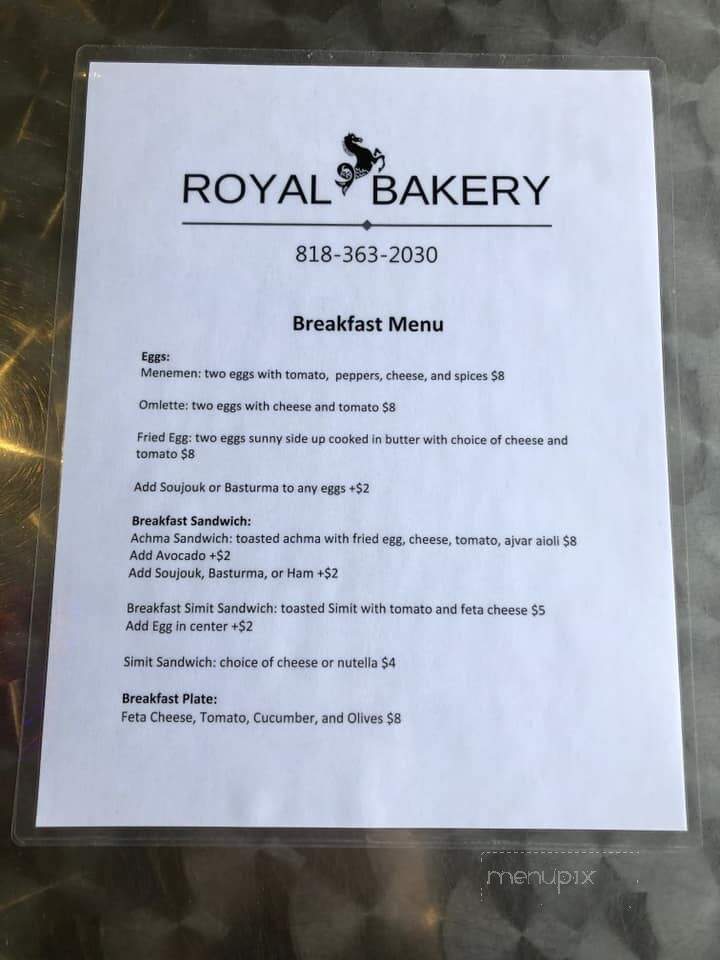 Royal Pastry - Granada Hills, CA