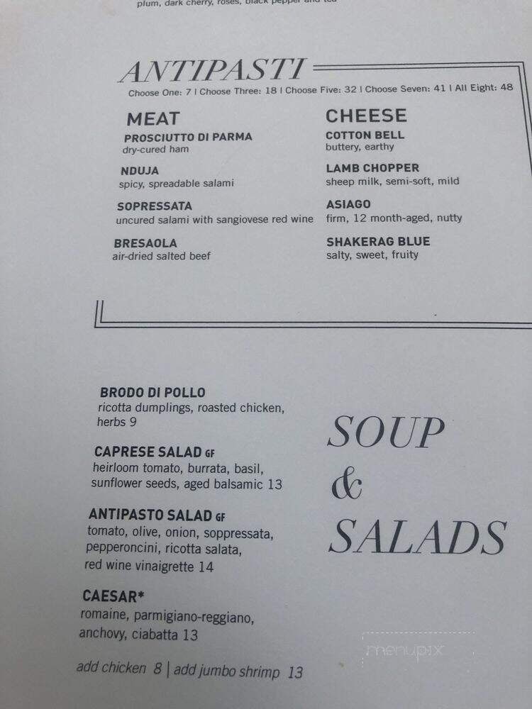 Ravello - Nashville, TN menu_pic