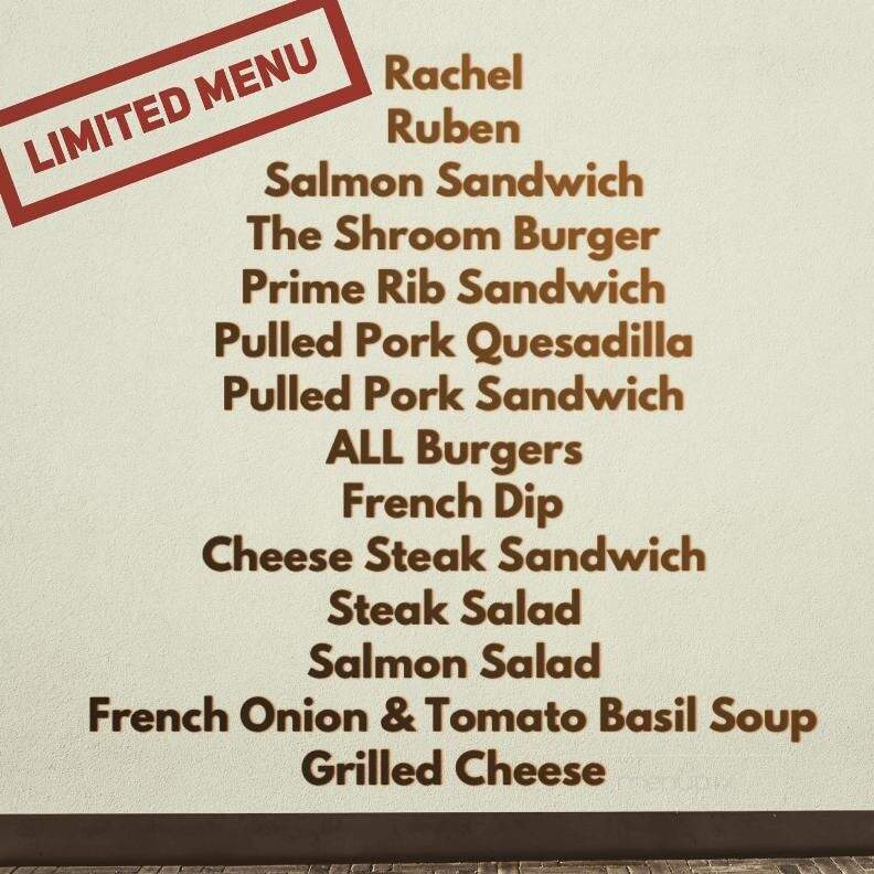 Oliver's Pourhouse - Greensburg, PA menu_pic