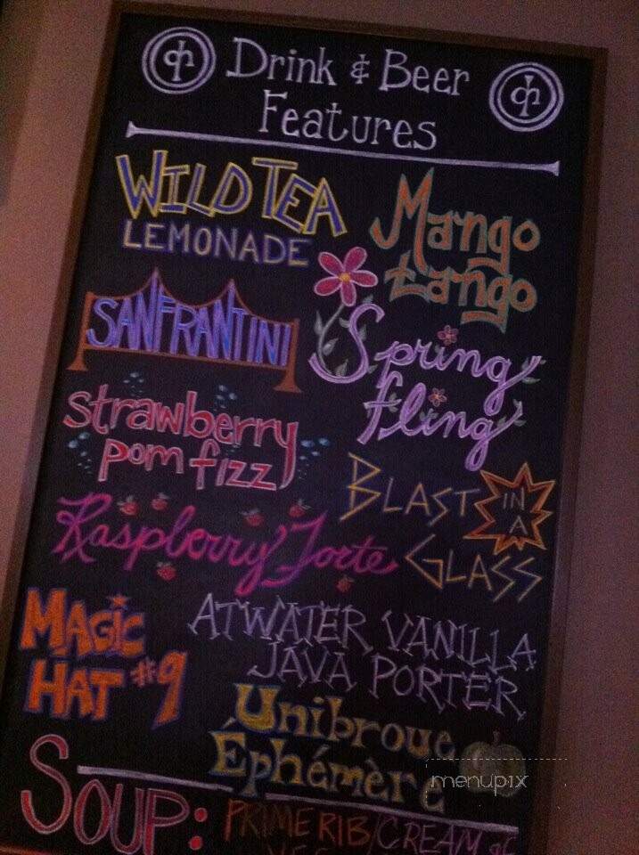 Oliver's Pourhouse - Greensburg, PA menu_pic