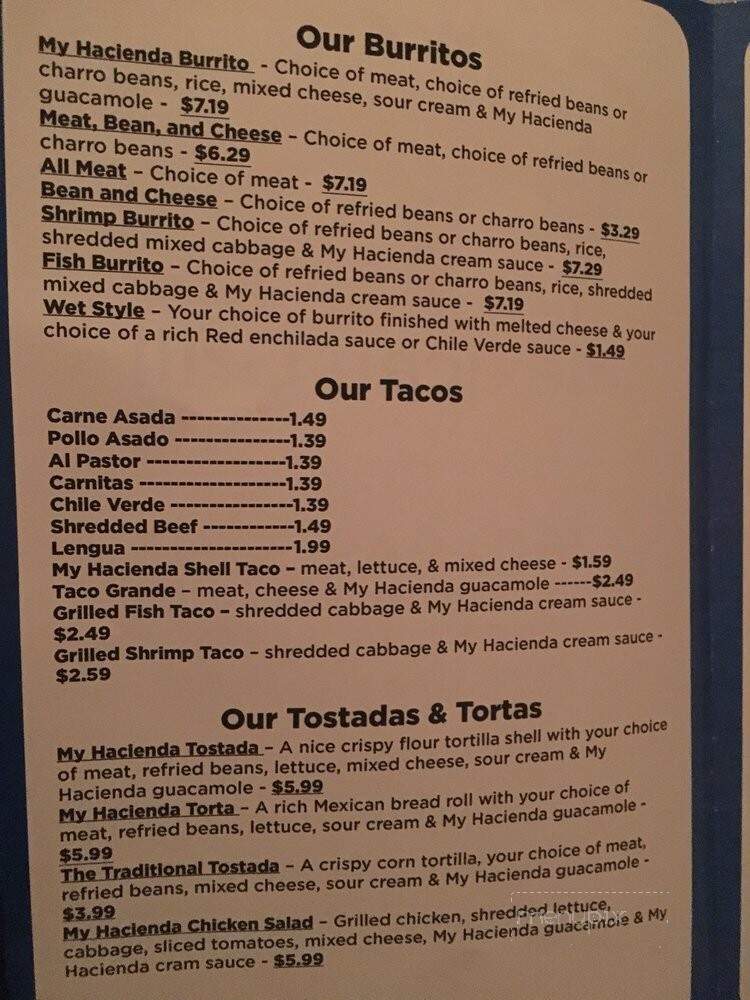 Taco My Hacienda - Hesperia, CA