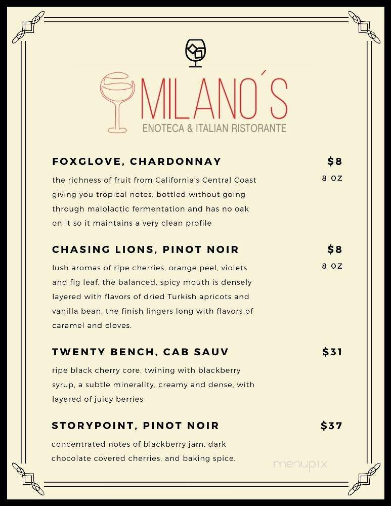 Milano's - Lynchburg, VA