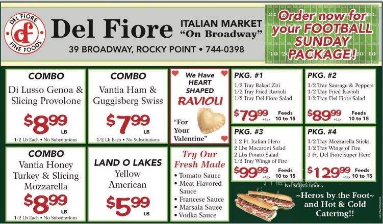 Del Fiore Italian Pork Store - Rocky Point, NY