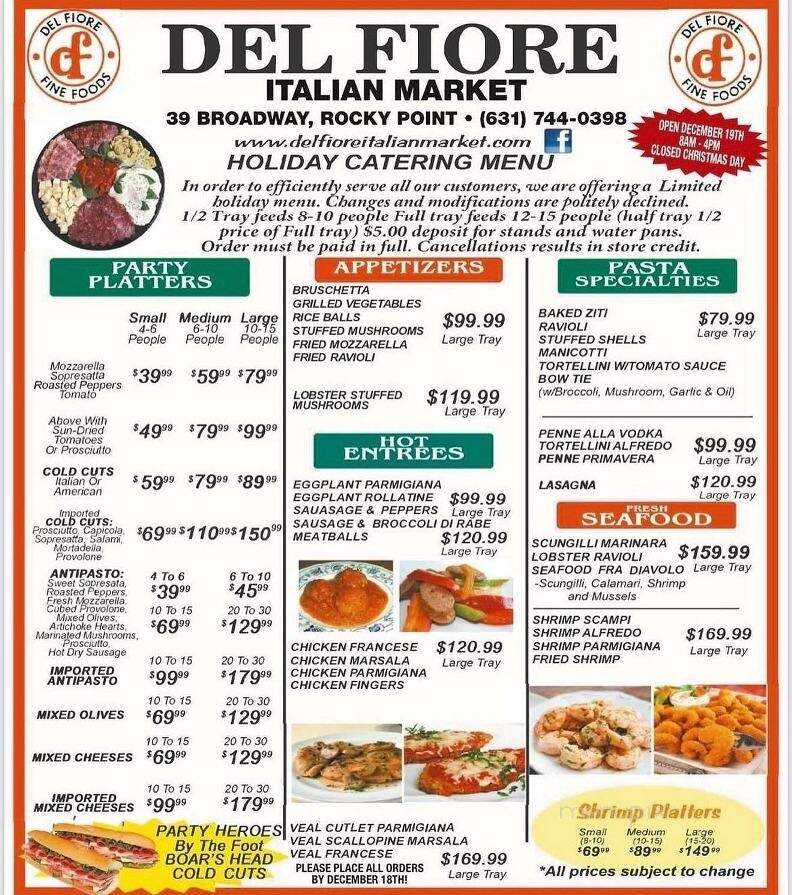 Del Fiore Italian Pork Store - Rocky Point, NY