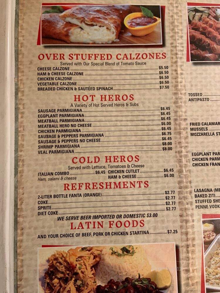 Pasquale Pizzeria & Restaurant - Suffern, NY menu_pic
